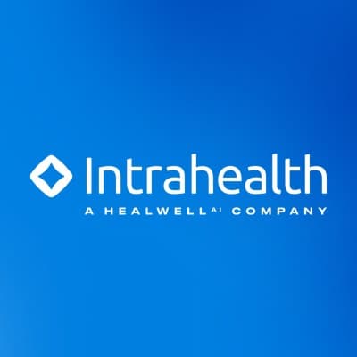 Intrahealth, a HEALWELL AI Company logo