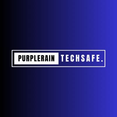 PurpleRain TechSafe. logo